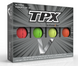 М'ячі для гольфу, TPX V, з матовим покриттям, помаранчеві 20020 фото 5
