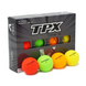 М'ячі для гольфу, TPX V, з матовим покриттям, помаранчеві 20020 фото 4